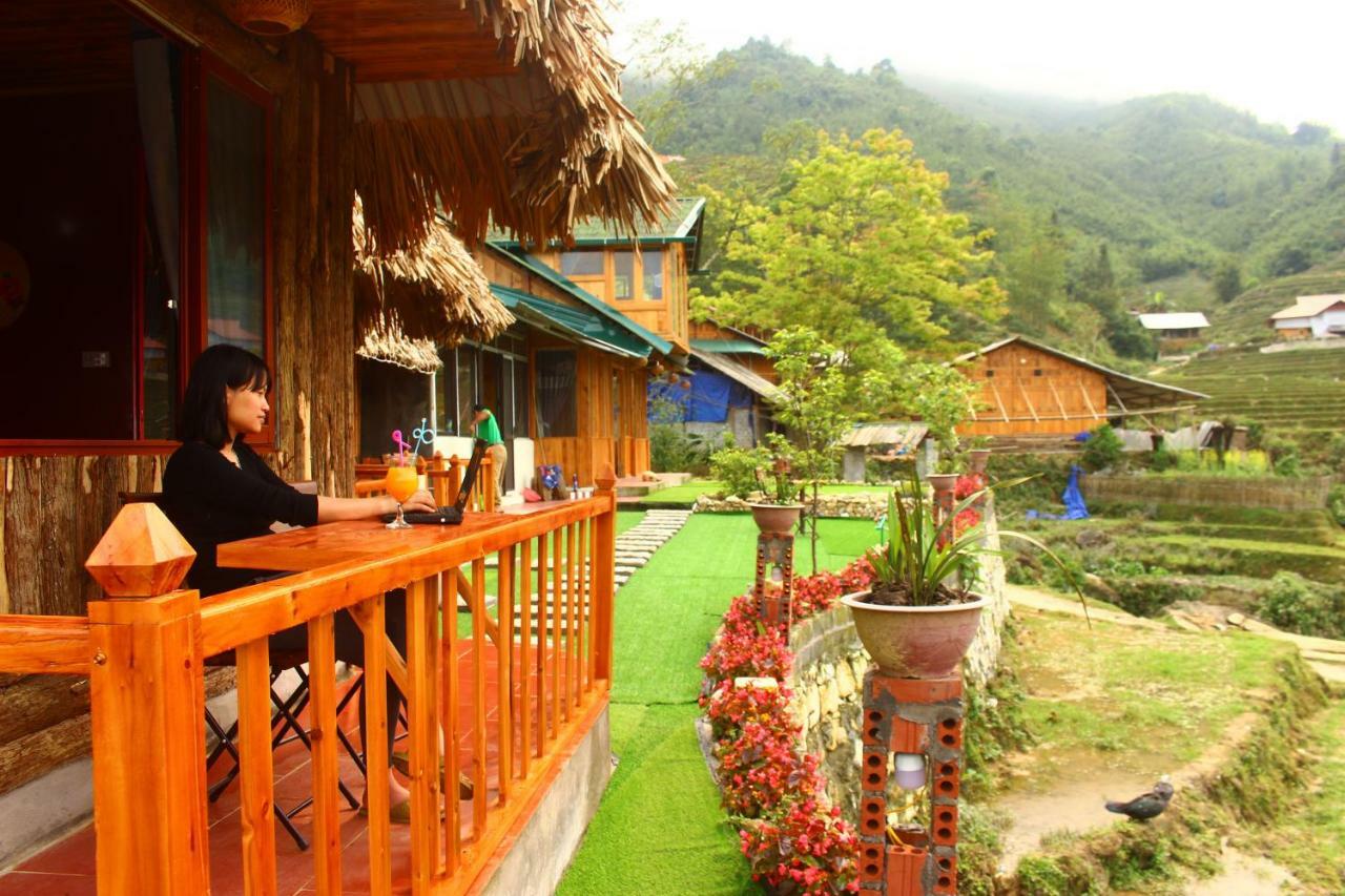 Sapa Terrace View Homestay Dış mekan fotoğraf
